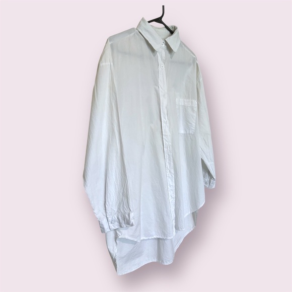 White button down shirt - Picture 3 of 4